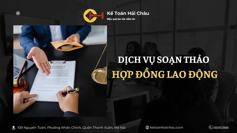 Dịch vụ tư vấn và soạn thảo hợp đồng lao động